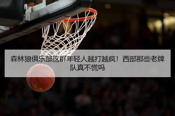 森林狼俱乐部这群年轻人越打越疯！西部那些老牌队真不慌吗